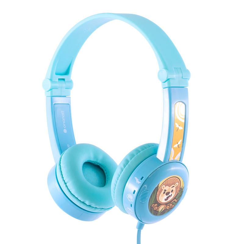 BuddyPhones Travel gyermek fejhallgató kék (BP-TRAVEL-BLUE) (BP-TRAVEL-BLUE)-0