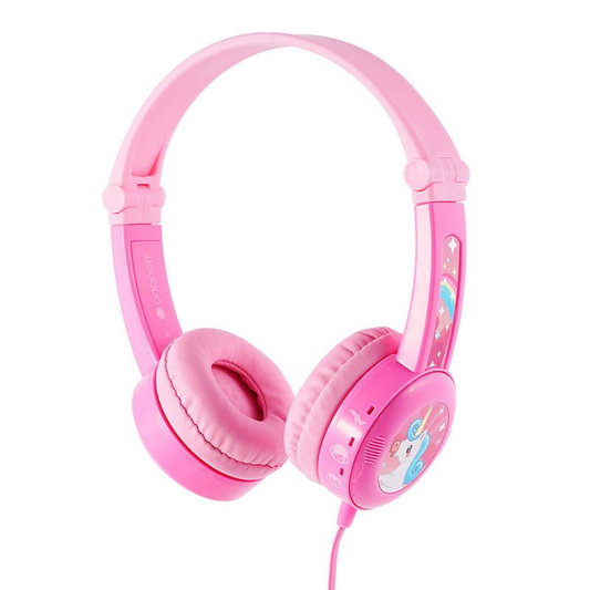 BuddyPhones Travel gyermek fejhallgató rózsaszín (BP-TRAVEL-PINK) (BP-TRAVEL-PINK)-0