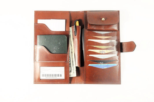 Traveler - Leather Travel Wallet-0