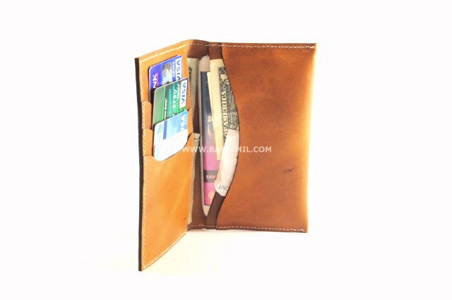 Leather Travel Passport Wallet-1