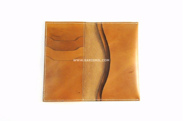 Leather Travel Passport Wallet-3